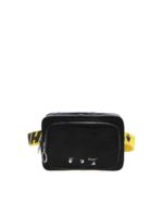 Marsupio nero con dettaglio logo