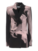 Blazer con stampa Liquid Melt