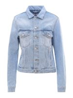 Giacca in denim con logo Arrow floreale