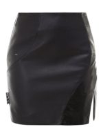 Minigonna in pelle