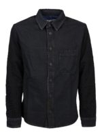 Camicia in denim stampa Arrows