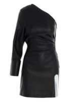 Vestito in pelle Acid nero