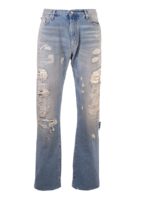 Jeans strappati azzurri