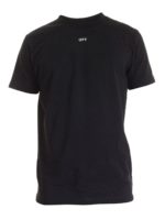 T-shirt Stencil SS Slim nera