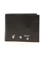 Portafoglio bifold nero con logo Off-White™
