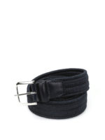 Cintura blu Elast intrecciata