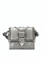 Borsetta Chain in pelle martellata