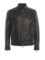Blouson En Cuir - Noir