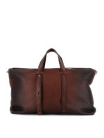 Borsone Artik in pelle martellata