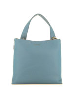 Borsa Fan Soft grande in pelle a grana