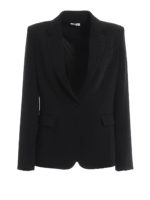 Blazer Panters in cady nero