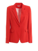 Blazer Panters in cady rosso