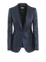 Blazer Primer in lurex blu