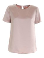 Blusa Privat color rosa cipria
