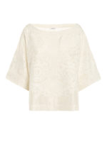 Blusa in seta con ricami