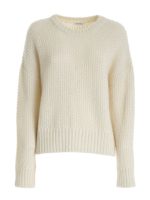 Maglia traforata bianca