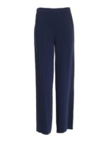 Pantalone loose fit in cady blu