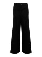 Pantaloni a zampa in misto lino