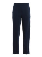 Pantaloni blu notte Panters con risvolti