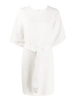 Abito in cady con cintura