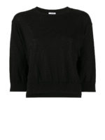 Pull cropped in cotone leggero