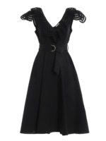 Abito Cojour con cintura e maniche ad aletta