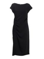 Abito nero drappeggiato