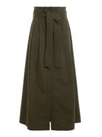 Gonna con cintura e tasche