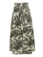 Gonna in cotone con cintura