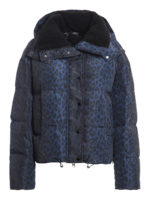 Piumino in stampa leopardo