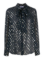 Camicia in seta fil coupe