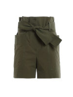 Shorts in popeline con maxi tasche