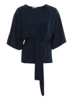 Kimono Panters in cady blu notte