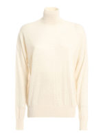 Pullover a collo alto in cachemire