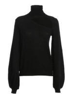 Dolcevita in misto lana con dettaglio cut out