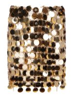 Minigonna con dischi metallici