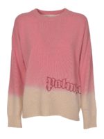 Maglia dipdye rosa e bianca