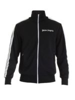 Felpa Classic Track nera con logo