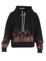 Felpa Tiger Flames nera