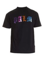 T-shirt Gothic Logo nera