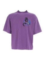 T-shirt viola Small Air Boxy