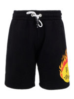 Shorts con stampa Burning Head