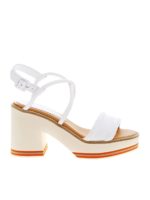 Sandali Eri in pelle bianca