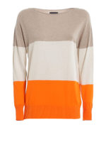 Blusa color block in cotone