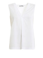 Blusa in cotone bianca