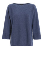 Pull Col Bateau - Bleu