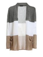 Cardigan leggero a blocchi di colore