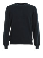 Girocollo in cotone con bordi a contrasto