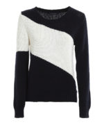 Maglione in cotone lavorato