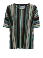T-shirt in maglina a righe